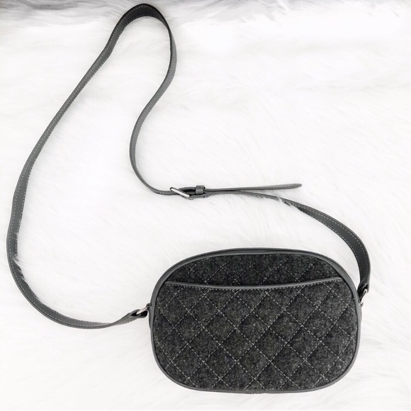 NWOT Talbots Quilted Flannel Crossbody Satchel - Picture 2 of 9